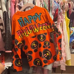 Disney Orange Halloween Shirt for Kids